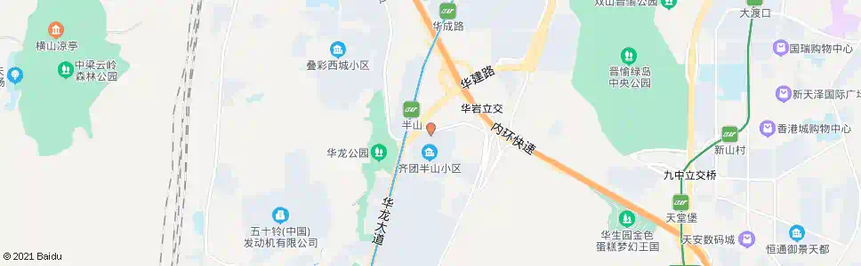 重庆半山_公交站地图_重庆公交_妙搜公交查询2025