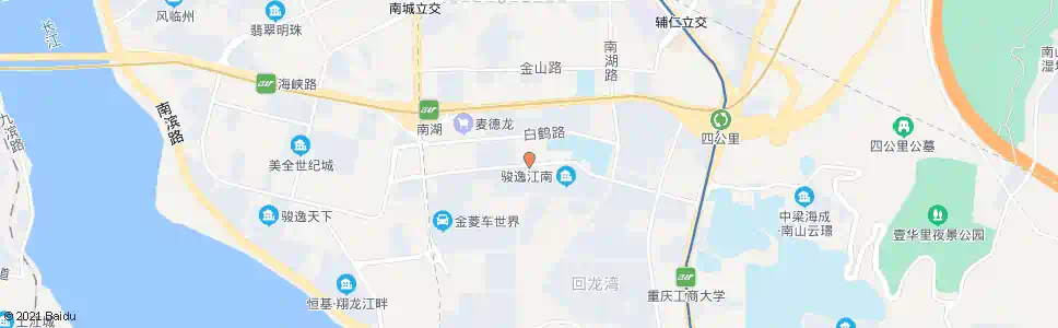 重庆罗马假日_公交站地图_重庆公交_妙搜公交查询2025