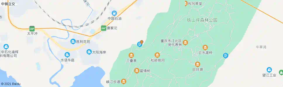 重庆翠微路口_公交站地图_重庆公交_妙搜公交查询2025