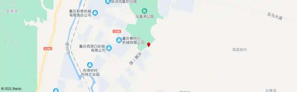重庆凤凰丽苑_公交站地图_重庆公交_妙搜公交查询2025