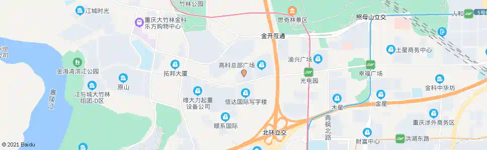 重庆中智联公司_公交站地图_重庆公交_妙搜公交查询2025