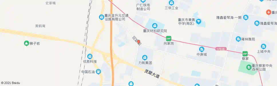 重庆张家桥_公交站地图_重庆公交_妙搜公交查询2025