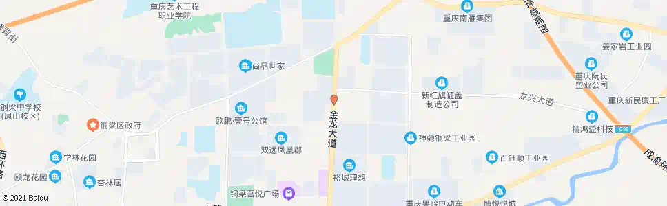 重庆玉泉社区_公交站地图_重庆公交_妙搜公交查询2025