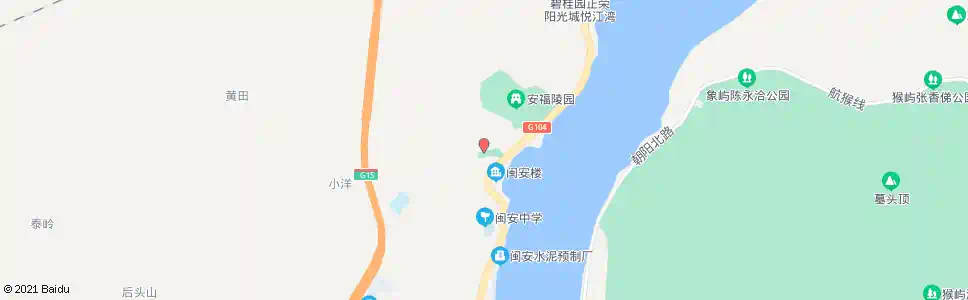 福州闽安村_公交站地图_福州公交_妙搜公交查询2025