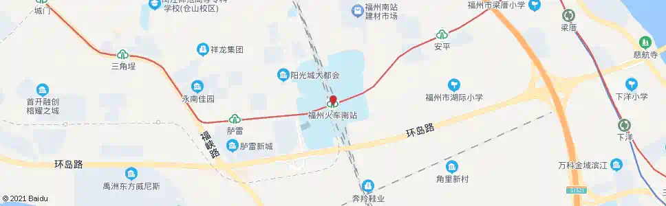 福州盐场_公交站地图_福州公交_妙搜公交查询2025