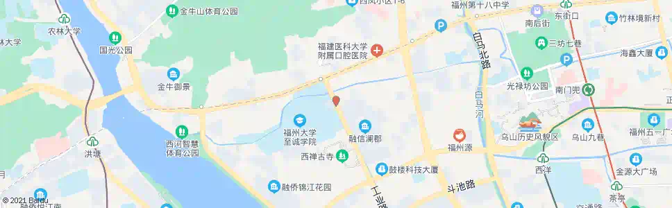 福州凤凰池_公交站地图_福州公交_妙搜公交查询2025