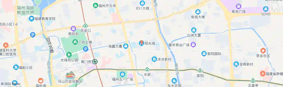 福州阳光城_公交站地图_福州公交_妙搜公交查询2025
