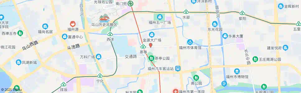 福州祖庙_公交站地图_福州公交_妙搜公交查询2025