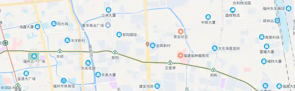 福州金晖新村_公交站地图_福州公交_妙搜公交查询2025