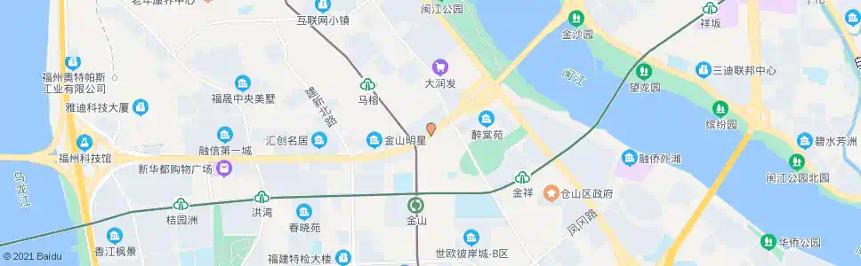 福州北京金山_公交站地图_福州公交_妙搜公交查询2025