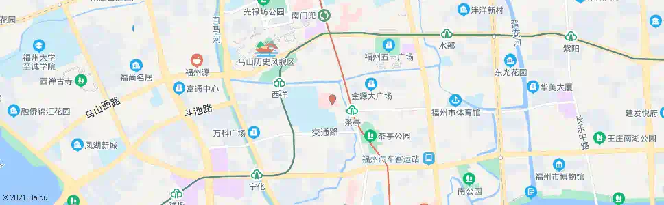 福州宪窗_公交站地图_福州公交_妙搜公交查询2025