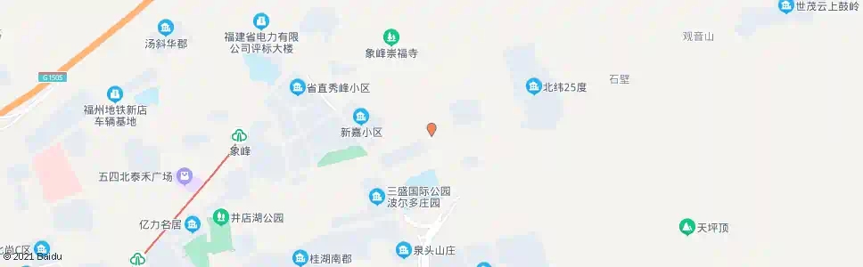福州鹅峰村_公交站地图_福州公交_妙搜公交查询2025