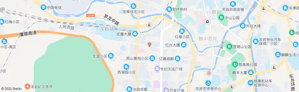 龙岩裕福国际_公交站地图_龙岩公交_妙搜公交查询2025