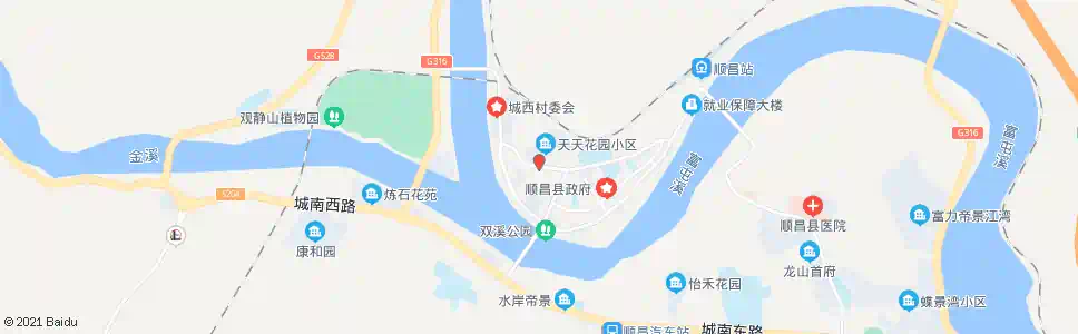 南平天天花园_公交站地图_南平公交_妙搜公交查询2025
