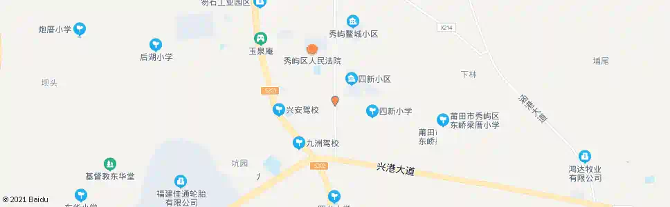 莆田四新村_公交站地图_莆田公交_妙搜公交查询2025