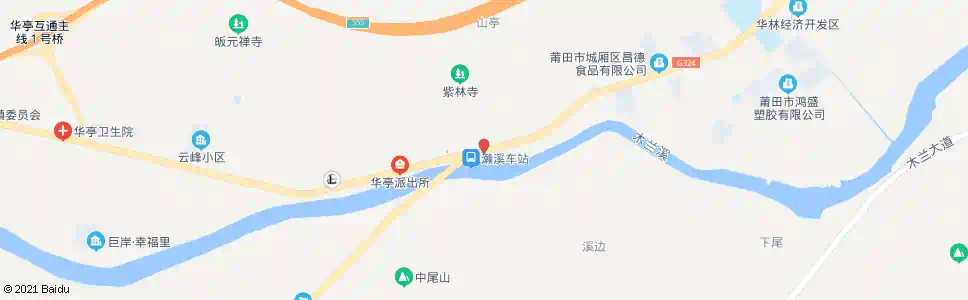 莆田濑溪公交站_公交站地图_莆田公交_妙搜公交查询2025