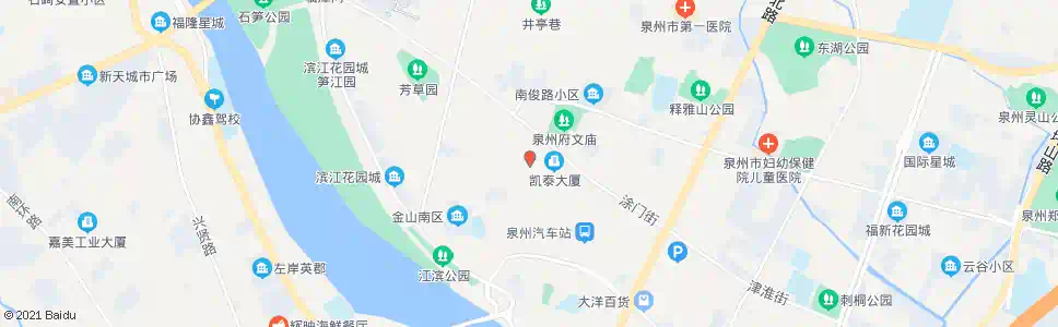 泉州水门巷口_公交站地图_泉州公交_妙搜公交查询2025