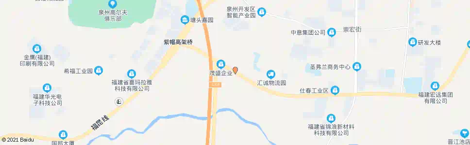 泉州茂厝村_公交站地图_泉州公交_妙搜公交查询2025