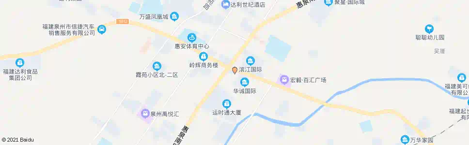 泉州大红铺_公交站地图_泉州公交_妙搜公交查询2025