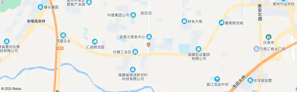 泉州清濛亿兴电力_公交站地图_泉州公交_妙搜公交查询2025