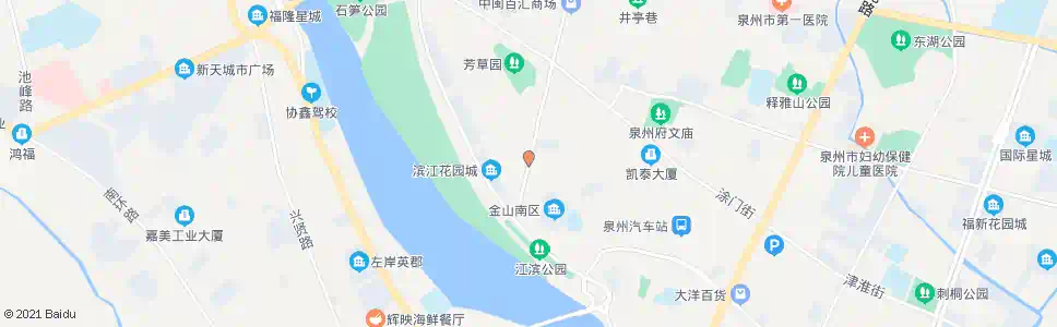 泉州金山北区_公交站地图_泉州公交_妙搜公交查询2025