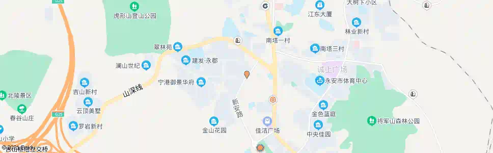 三明新安大院_公交站地图_三明公交_妙搜公交查询2025