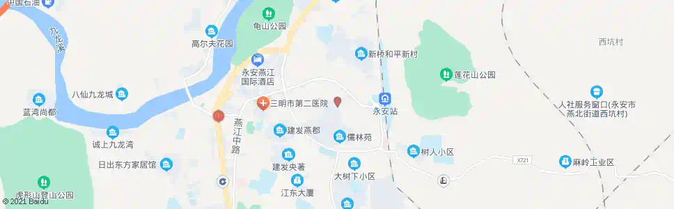 三明蓝燕大厦_公交站地图_三明公交_妙搜公交查询2025