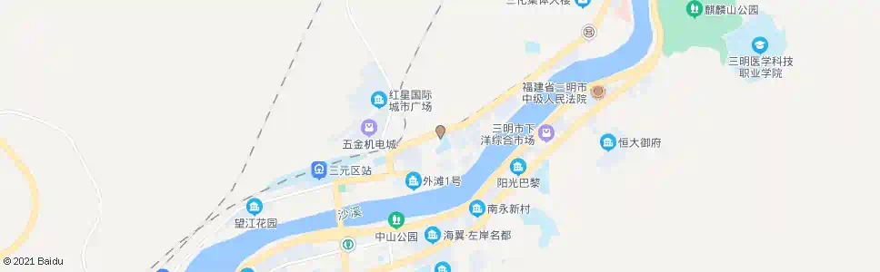 三明四中_公交站地图_三明公交_妙搜公交查询2025