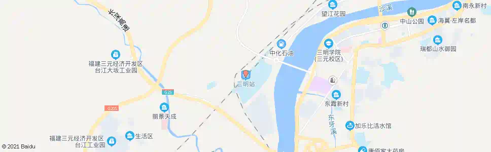 三明橡胶厂_公交站地图_三明公交_妙搜公交查询2025