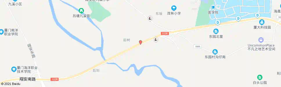 厦门后树村_公交站地图_厦门公交_妙搜公交查询2025