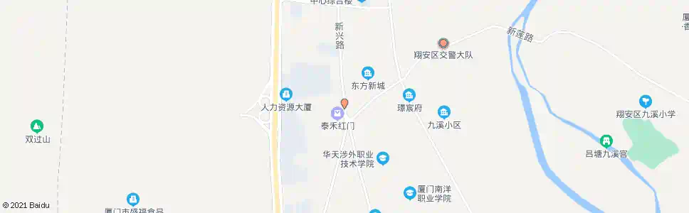 厦门新店_公交站地图_厦门公交_妙搜公交查询2025