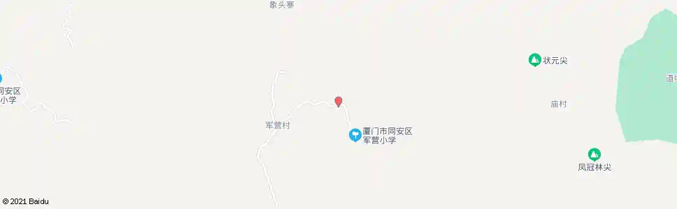 厦门军营云山_公交站地图_厦门公交_妙搜公交查询2025