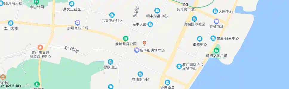厦门田厝_公交站地图_厦门公交_妙搜公交查询2025