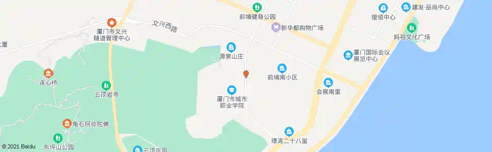 厦门大同中学前埔校区_公交站地图_厦门公交_妙搜公交查询2025