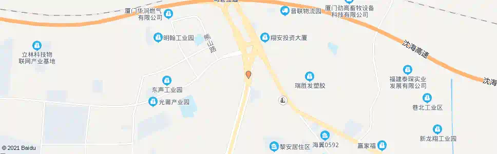 厦门洪坑村_公交站地图_厦门公交_妙搜公交查询2025
