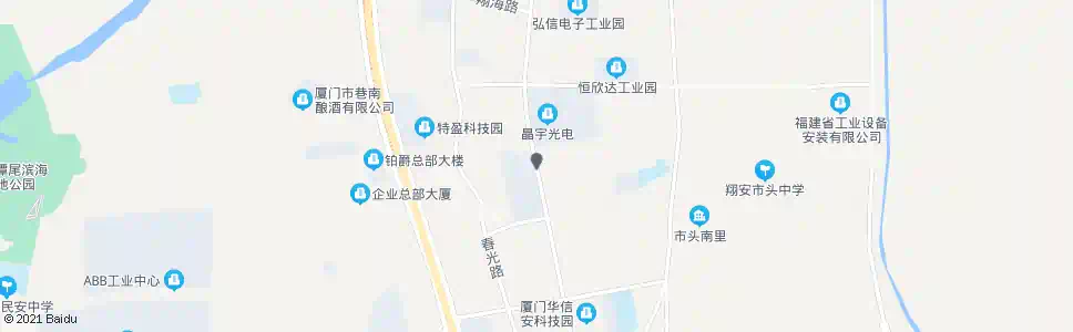 厦门育成中心_公交站地图_厦门公交_妙搜公交查询2025