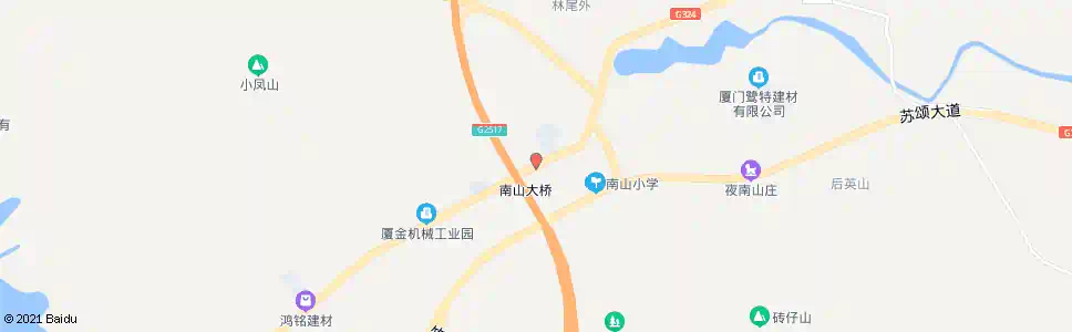 厦门新民南山_公交站地图_厦门公交_妙搜公交查询2025