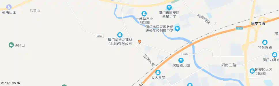 厦门白云大道_公交站地图_厦门公交_妙搜公交查询2025