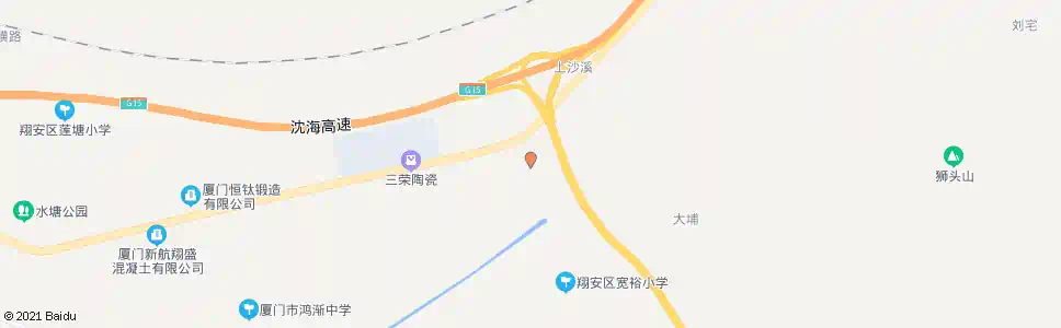 厦门蔡宅_公交站地图_厦门公交_妙搜公交查询2025