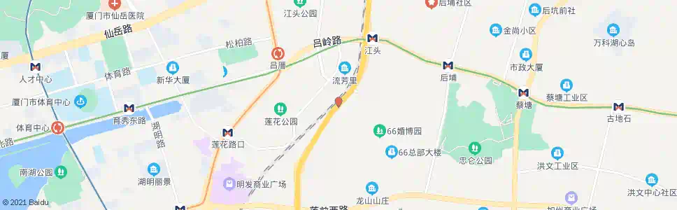 厦门谊爱路(成功大道)_公交站地图_厦门公交_妙搜公交查询2025