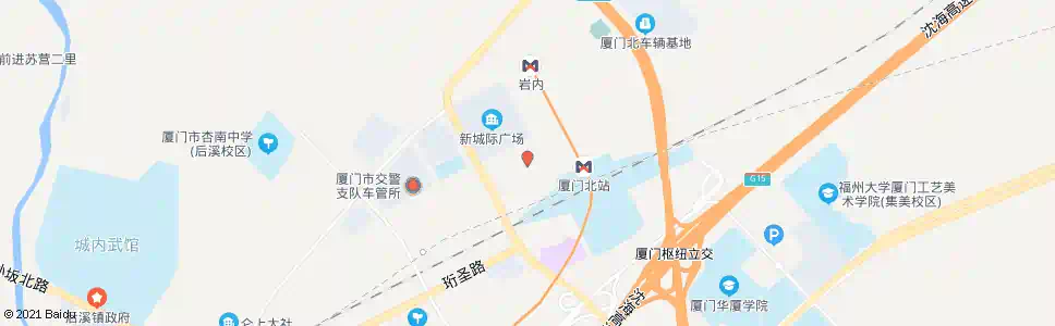 厦门后溪长途车站_公交站地图_厦门公交_妙搜公交查询2025