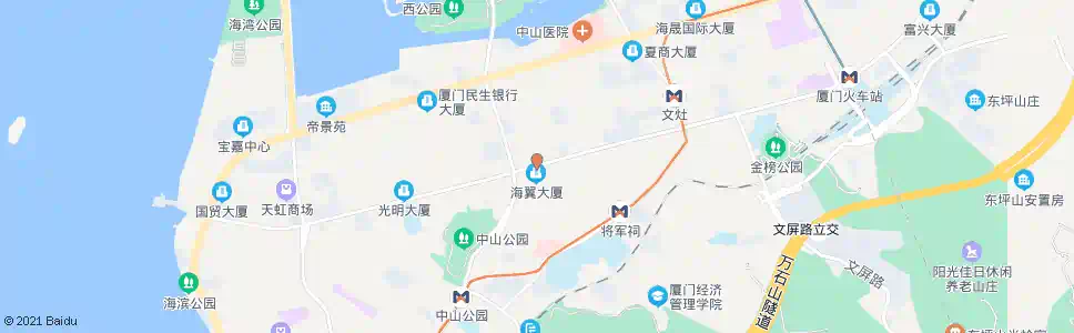 厦门二市_公交站地图_厦门公交_妙搜公交查询2025