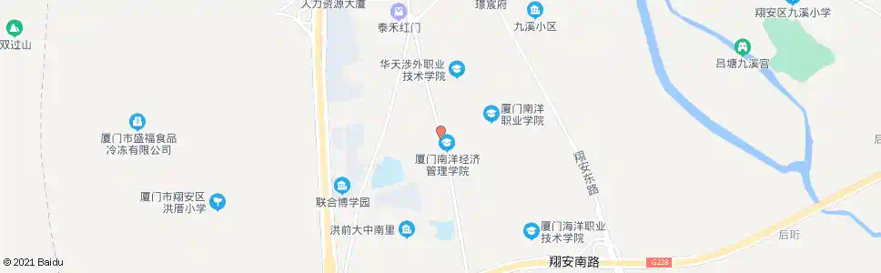 厦门翔安文教园_公交站地图_厦门公交_妙搜公交查询2025