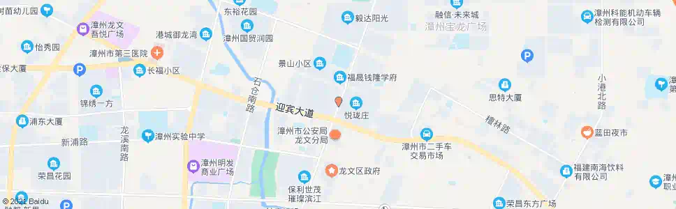 漳州福隆城_公交站地图_漳州公交_妙搜公交查询2025