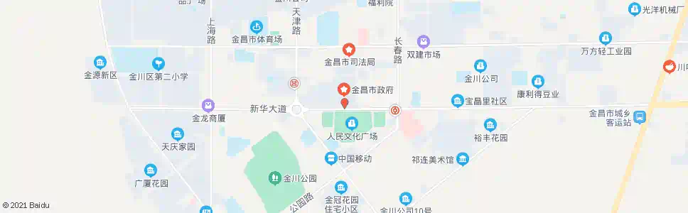 金昌市二院_公交站地图_金昌公交_妙搜公交查询2025