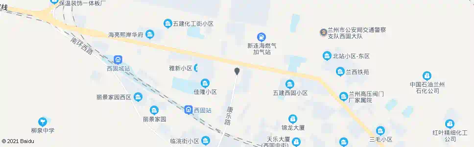 兰州康乐路_公交站地图_兰州公交_妙搜公交查询2025