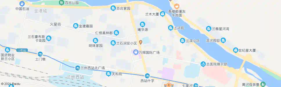 兰州兰州四中站_公交站地图_兰州公交_妙搜公交查询2025