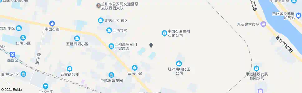 兰州兰炼厂前_公交站地图_兰州公交_妙搜公交查询2025
