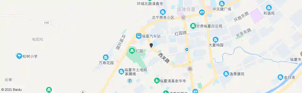 临夏红园口_公交站地图_临夏公交_妙搜公交查询2025