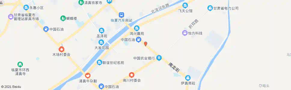 临夏尕丁家_公交站地图_临夏公交_妙搜公交查询2025